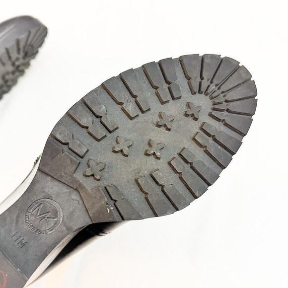 Michael Kors Thea Leather Wedge Boot, Size 11M, NWOT, Excellent Condition - Picture 4 of 5